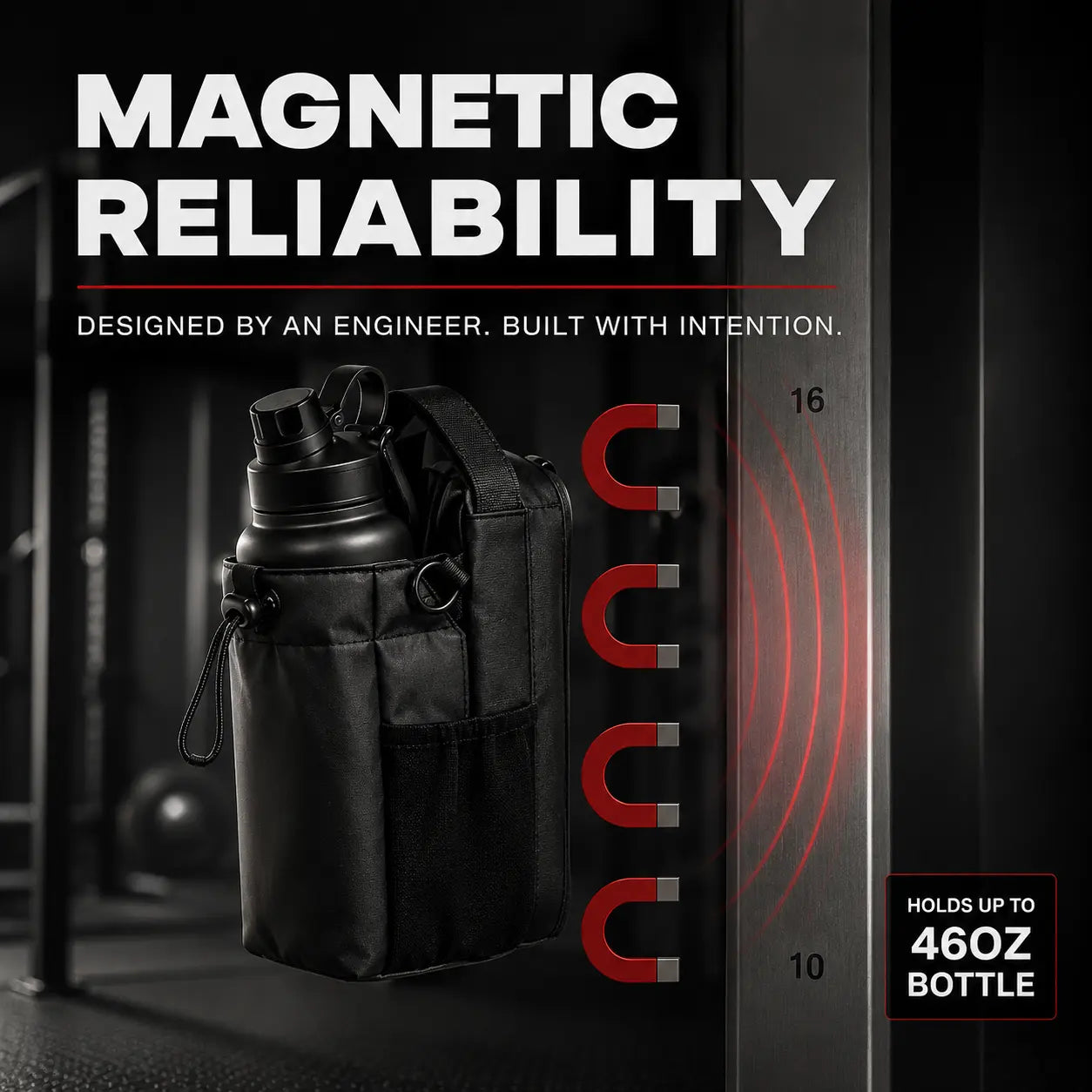 Magnetic Gym Bag™ | Premium Magnetic Workout Storage Bag