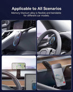 Cilinax magnetic dashboard phone holder for hands-free navigation
